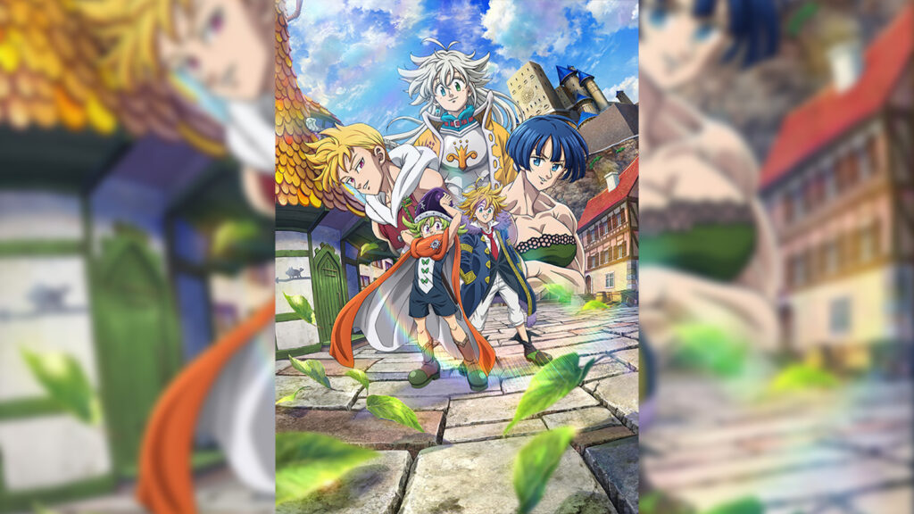 Official key visual for The Seven Deadly Sins Four Knights of the Apocalypse Season 1