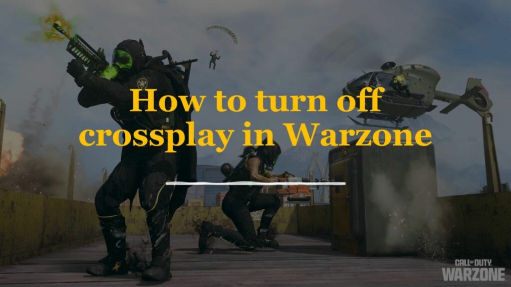 Operators battling at the rooftop in ONE Esports' image for how to turn off crossplay in Warzone