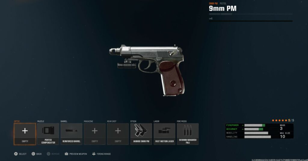 Best 9mm PM loadout in Black Ops 6