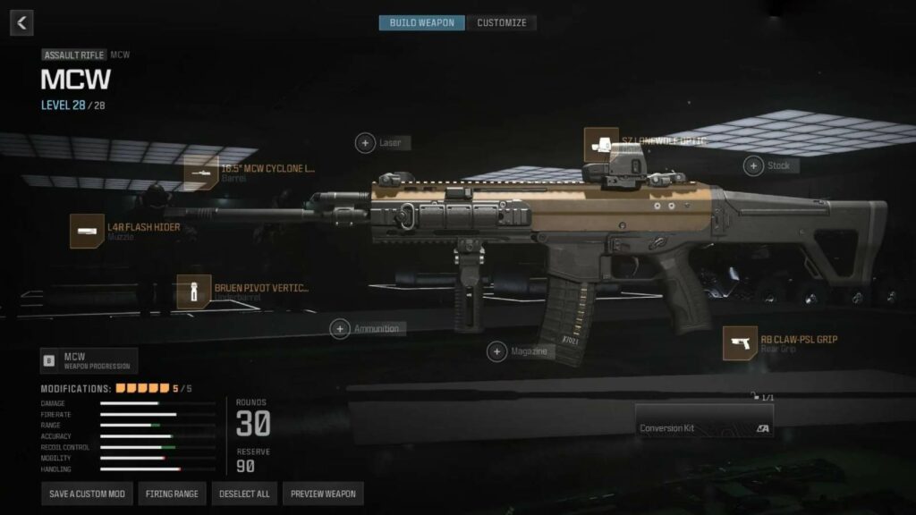 Best MCW loadout in MW3 Season 6