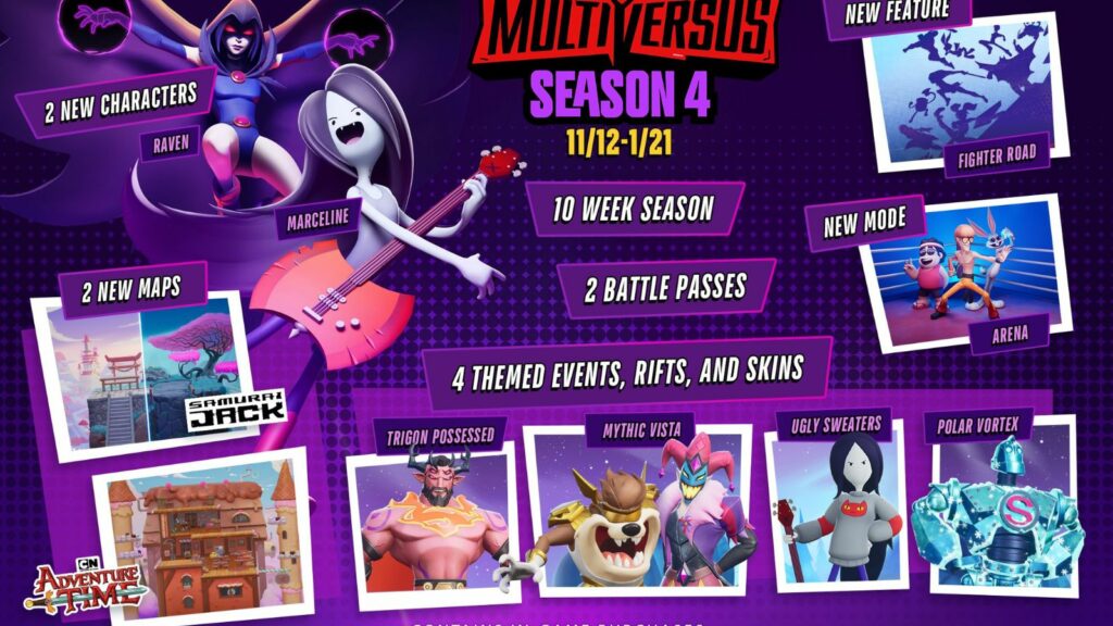 MultiVersus Season 4 content preview