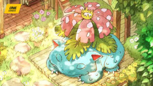 Close up of Venusur Promo card from Pokemon TCG Pocket