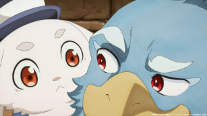 Shangri La Frontier season 2 episode 4 Emul and Sunraku talking