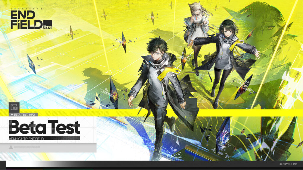 Arknights Endfield beta testing key visual