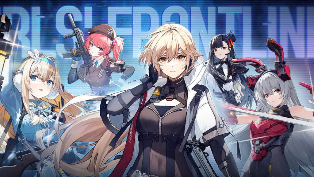 Girls Frontline 2 Exilium characters Cheeta, Suomi, Groza, Qiongjiu, and Krolik