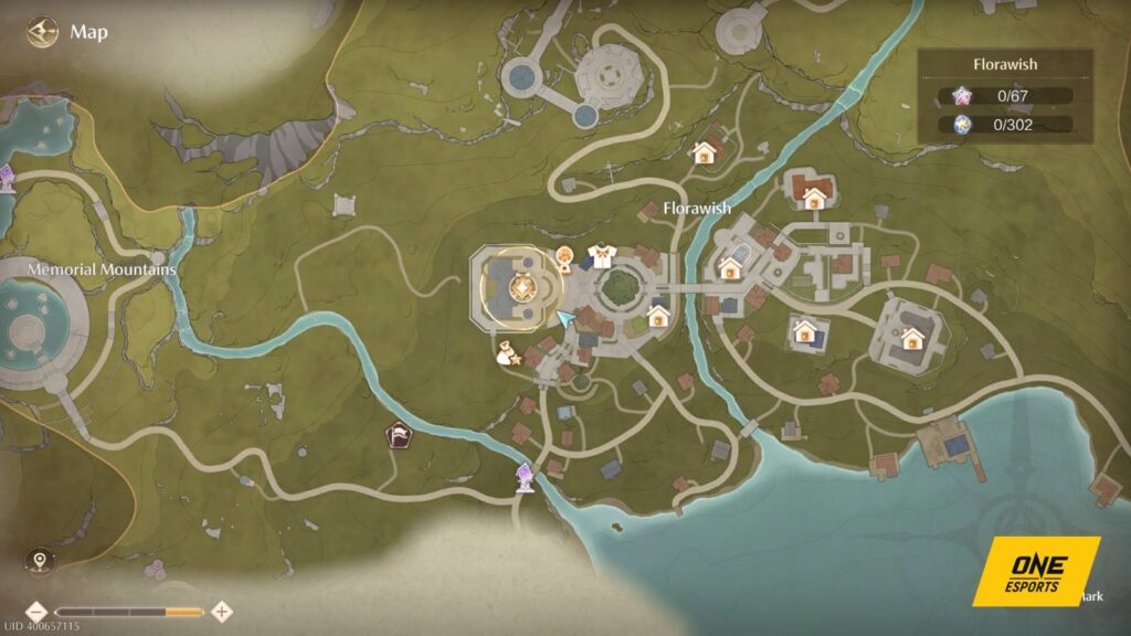 Location for Florawish Styling Guild in Infinity Nikki