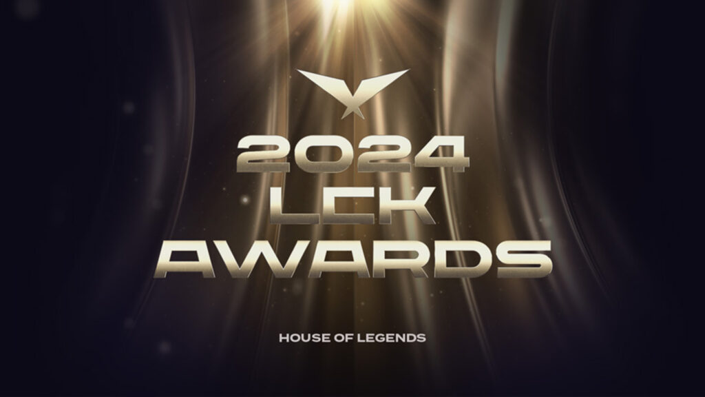 LCK Awards 2024 poster