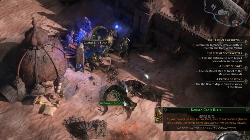 Path of Exile 2 Kabala Clan Relic