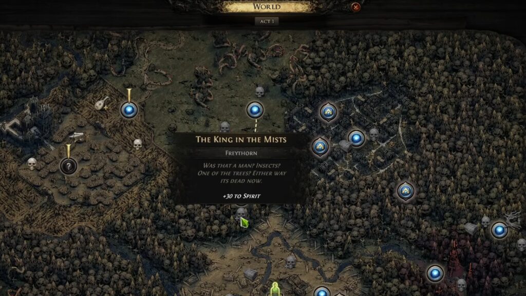 The King in the Mists Path of Exile 2