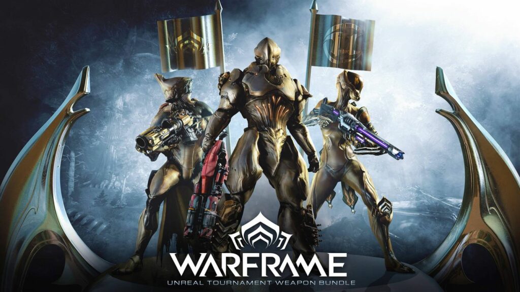Warframe Unreal Tournament skins