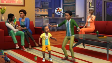 The Sims 4 gameplay