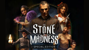 The Stone of Madness Deluxe Edition or Special Edition key visual