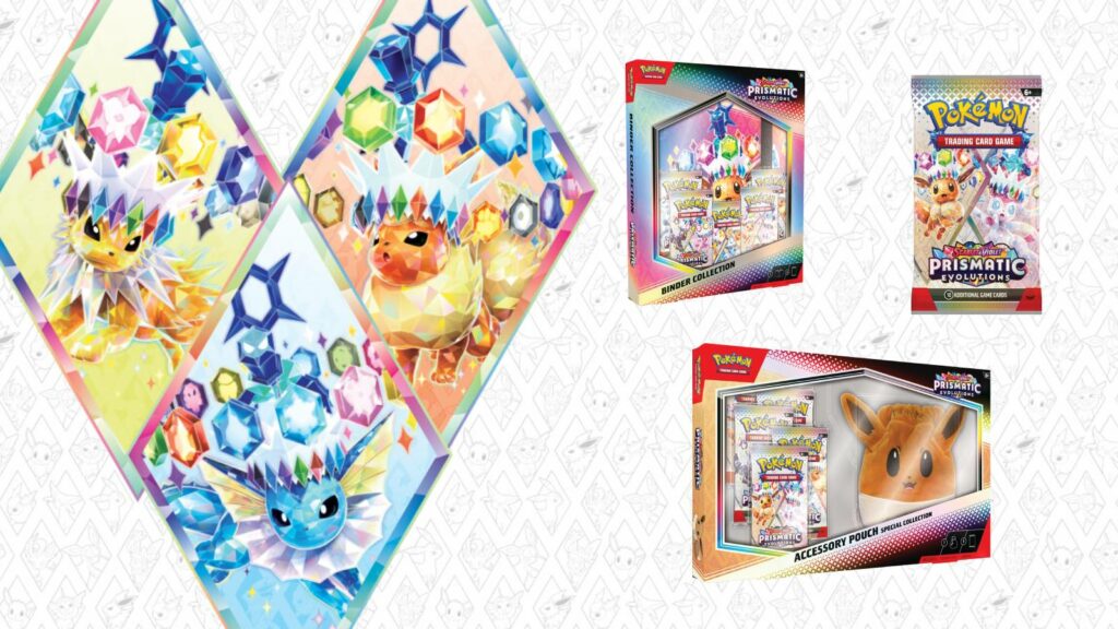 closest pokemon card shop near me Amazon.com: Pokemon TCG: Scarlet & Violet Prismatic Evolutions Booster Pack  (Random Art) main image 1