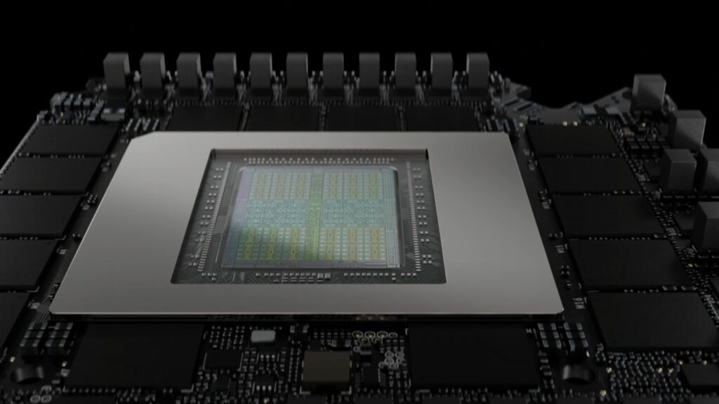 RTX 50 series card chip