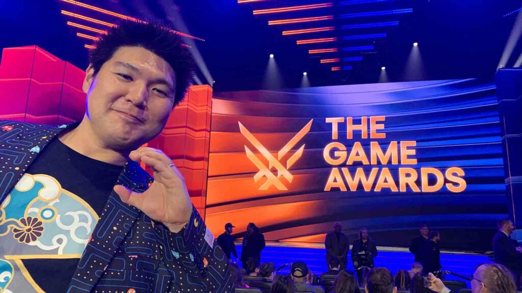 Seigo Aizawa, Producer of Shadow Labyrinth, attening The Game Awards
