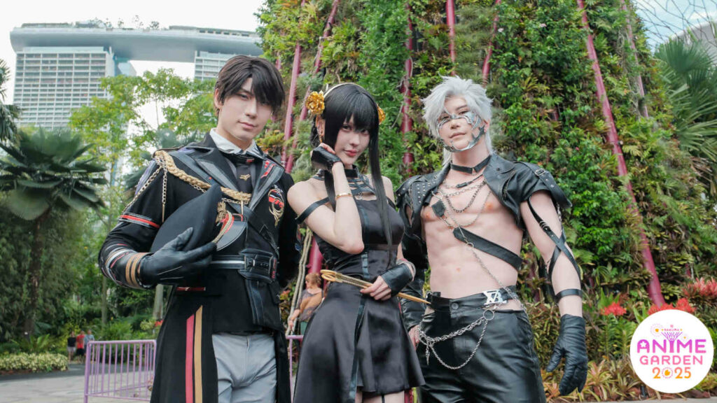 Thames Malerose cosplaying as Commander Caleb at Anime Garden 2025