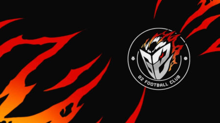 G2 FC logo on banner