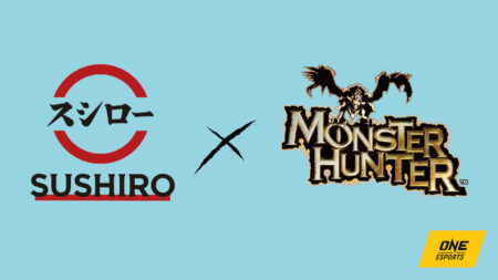Sushiro x Monster Hunter logos