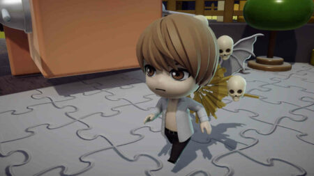 Light Yagami (Shirt) avatar with God of the New World (accessory/back)