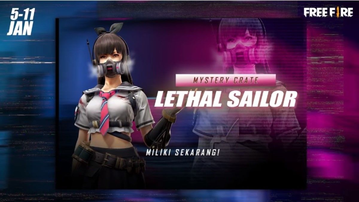 Dimulai hari ini! Free Fire hadirkan event bundle Lethal Sailor - ONE ...