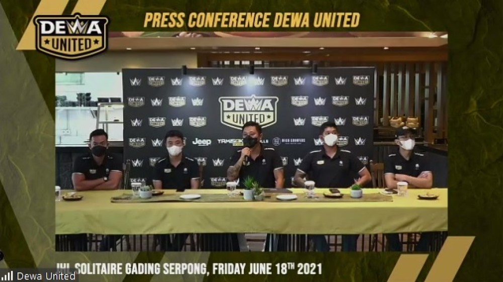 Jumpa Pers Dewa United