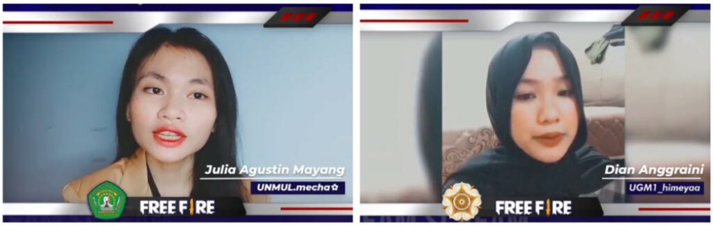 Peserta Wanita LIMA Esports 2021