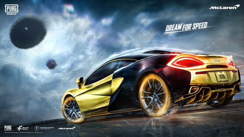 PUBG Mobile x McLaren 570S Coupé