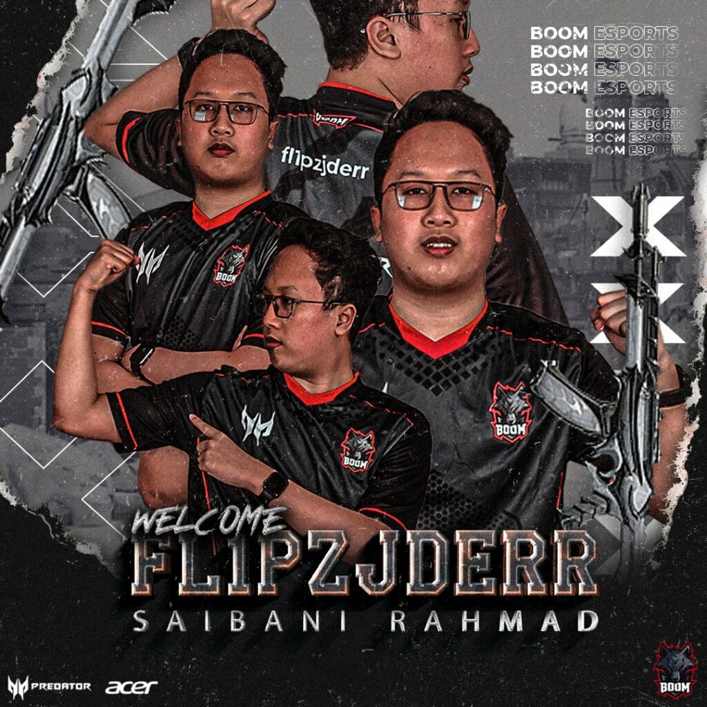 Valorant Flipzjderr VALO2ASIA BOOM Esports