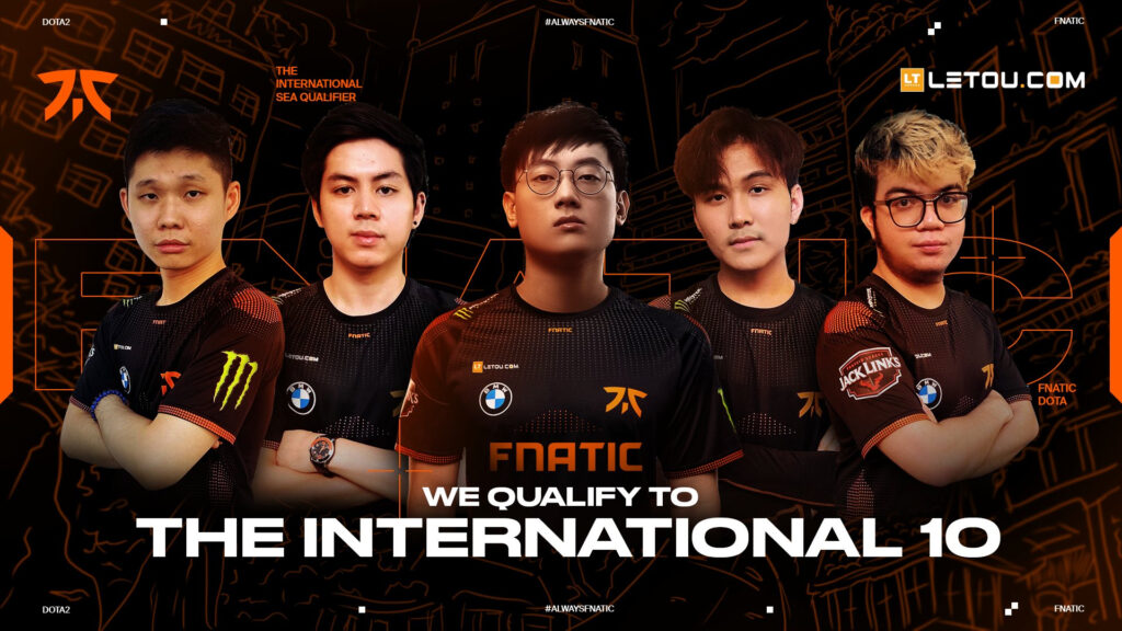Dota 2, Fnatic, TI10, Daftar Peserta TI10