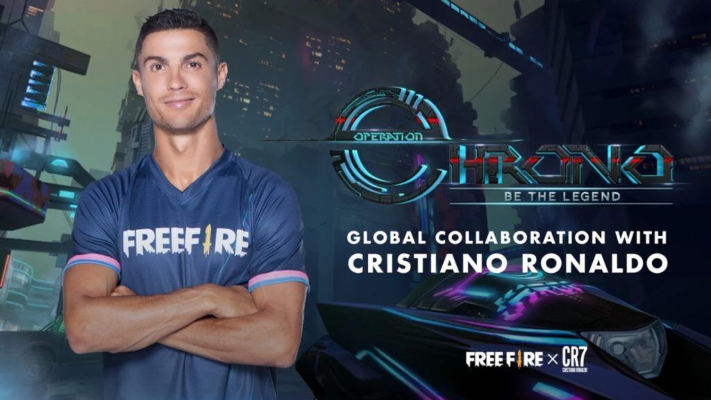 Free Fire, Operation Chrono, Cristiano Ronaldo