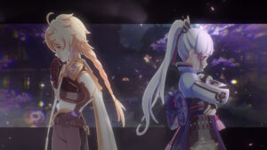Genshin Impact Inazuma characters, Aether, Kamisato Ayaka
