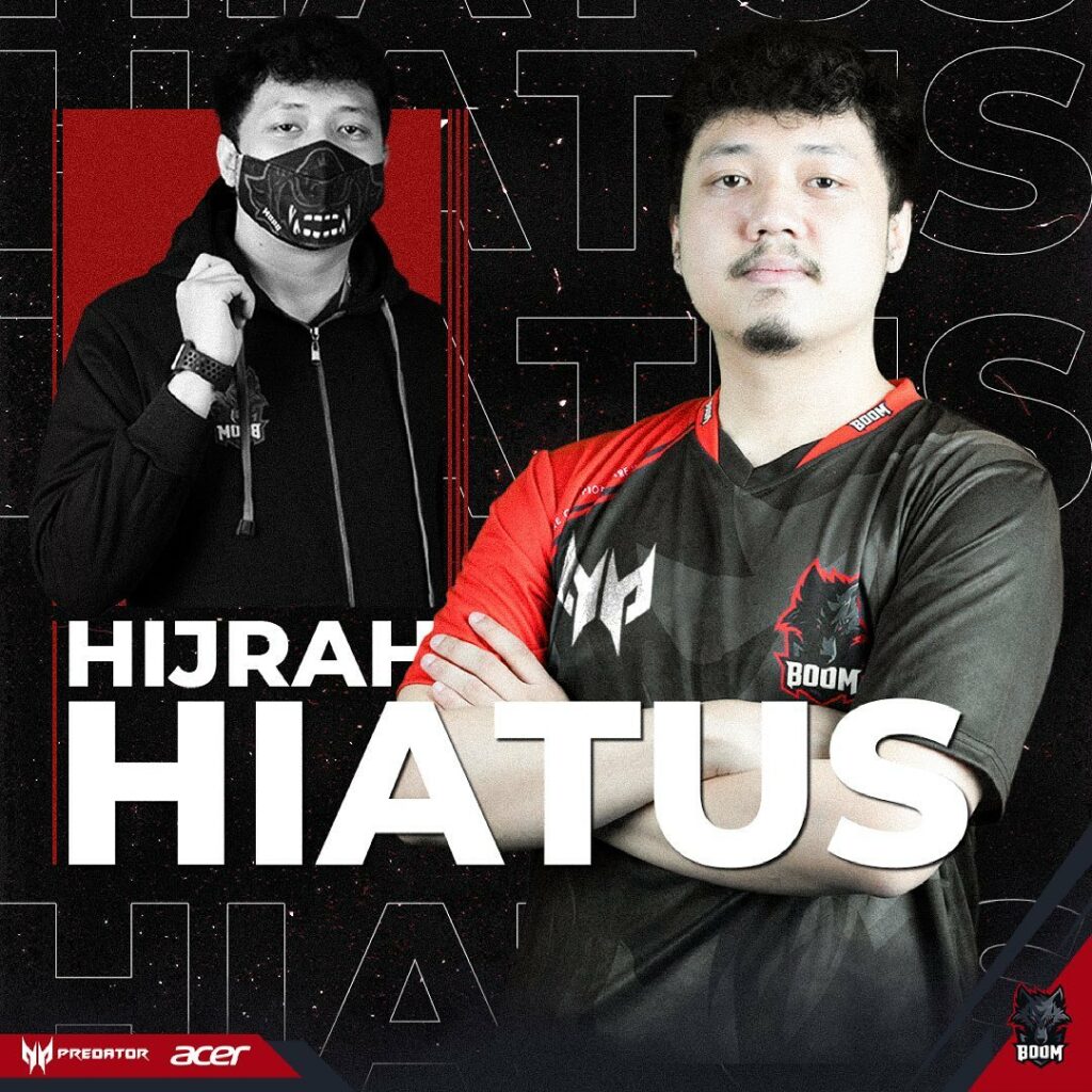 PUBG Mobile, Hijrah, BOOM Esports