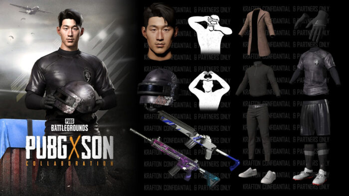 PUBG, Son Heung-min, Item