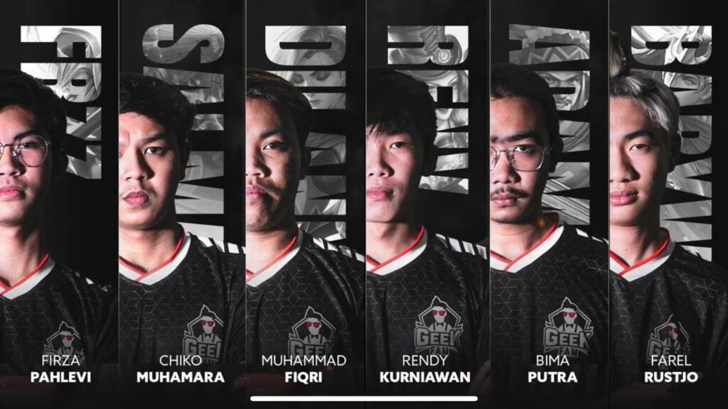 Ipin Geek Fam Roster MPL ID Season 8 Geek Fam ID