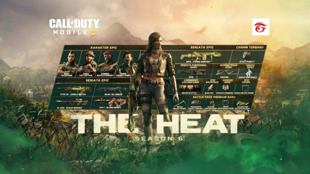 CoD Mobile, Battle Pass S6, The Heat, Reward