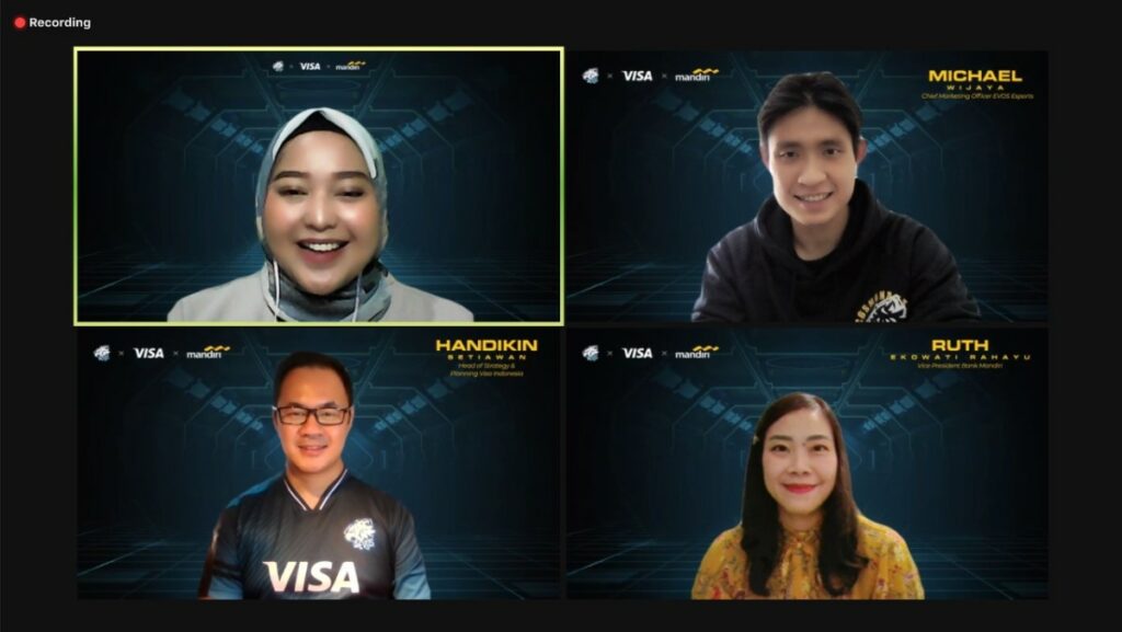 EVOS Esports, Visa, Bank Mandiri_2