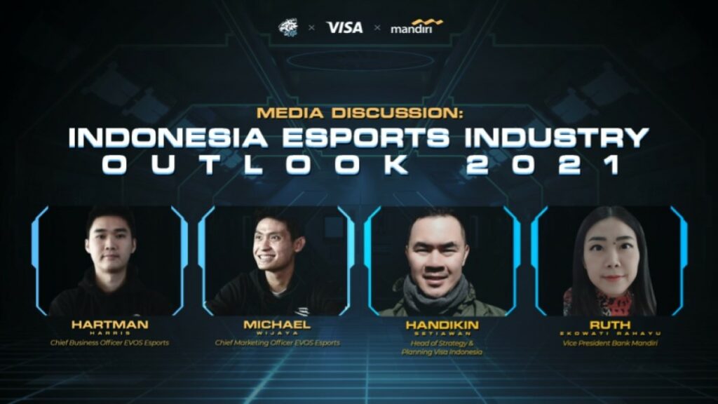 EVOS Esports, Visa, Bank Mandiri_2