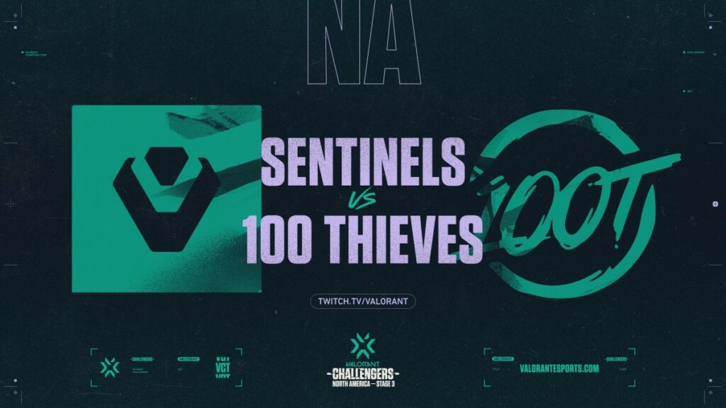 Valorant, VCT 2021: NA Stage 3 Challengers Playoff, Sentinels, 100 Thieves