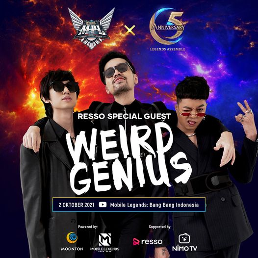 Mobile Legends, MPL x Legends Assemble, Weird Genius