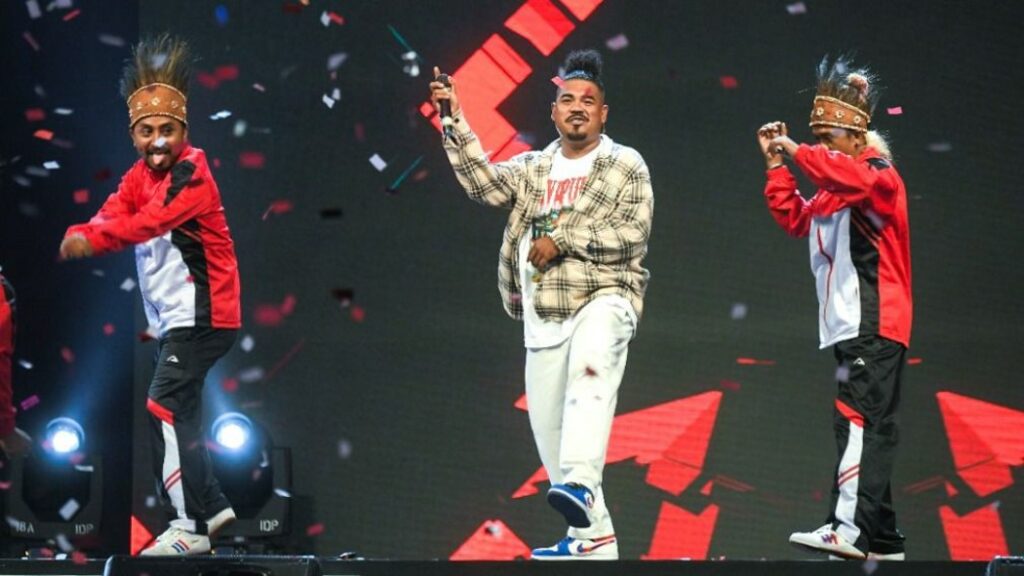 Esports PON Papua 2021, Awarding, Closing Ceremony, Funky Papua, Epo Urbinas
