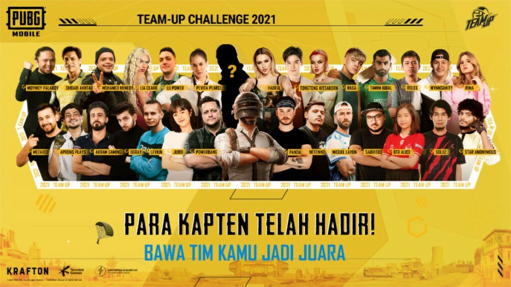 PUBG Mobile, Team Up Challenge 2021
