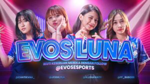Free Fire, EVOS LUNA, EVOS Esports, NotNot, Jessica Yulia, Cantiknva, Senna Aprilia