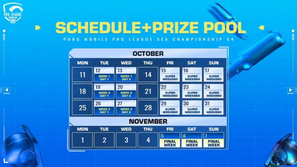 Jadwal PMPL SEA Season 4