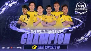 ONIC Esports juara MPLI 2021