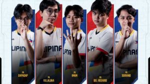 Timnas MLBB Filipina, IESF WEC 2022 MLBB, Filipina, Mobile Legends Bang Bang