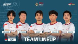 Timnas DOTA 2 Indonesia, DOTA 2, IESF WEC 2022 DOTA 2