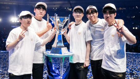 Skin T1 Worlds 2023