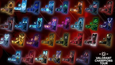Tampilan lengkap VCT Team Skins Capsules, VCT 2024, Valorant