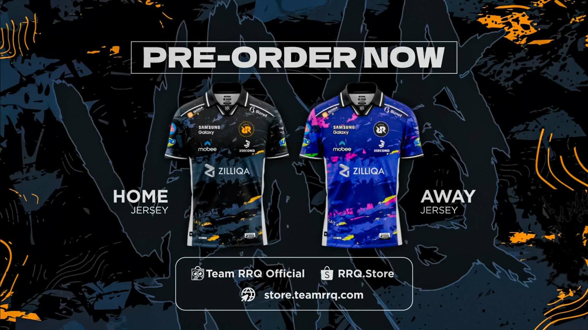Jersey Tim Rrq Jersey baru RRQ rilis! Tampil dalam warna ungu pertama kali - ONE ...