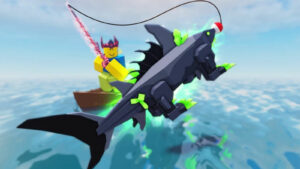 Fishing rod fisch, fisch, Roblox